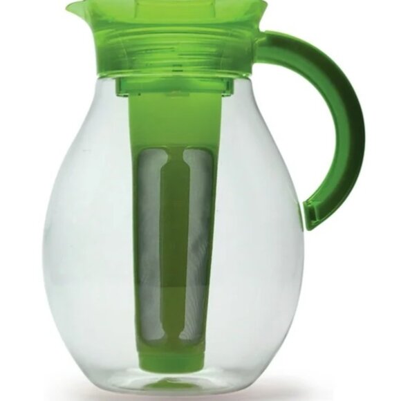 Shatter-Proof Primula Big Iced Tea Pitcher with Infuser Cold Brew Coffee Green - Picture 4 of 4